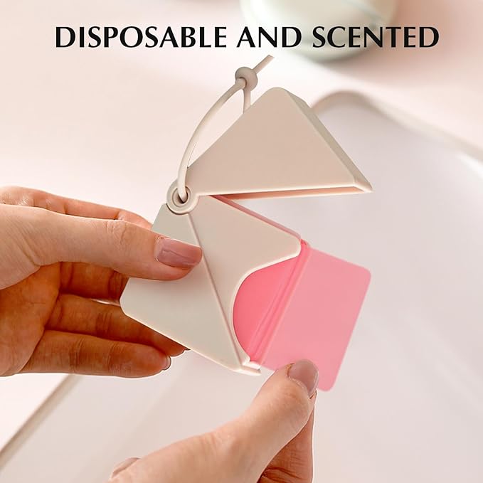Paper Soap Sheets Travel Soap 3 Boxes（150 sheets） Hand Washing - Disposable Scented Bath Slice for Outdoor Indoor Camping Hiking