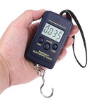 Luggage Weight Scale, 40kg/10g Mini Digital Scale for Fishing Luggage Travel Weighting Steelyard Hanging Electronic Hook Scale, Kitchen Weight Tool,for Travel
