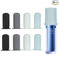 Mrsdry Bottle Covers for Travel, Leak Proofing, Travel Size Container Silicone toiletry sleeves, Leak Locks Travel Accessories for Shampoo Wash Body Bottles and other beauty and personal care(8pcs)