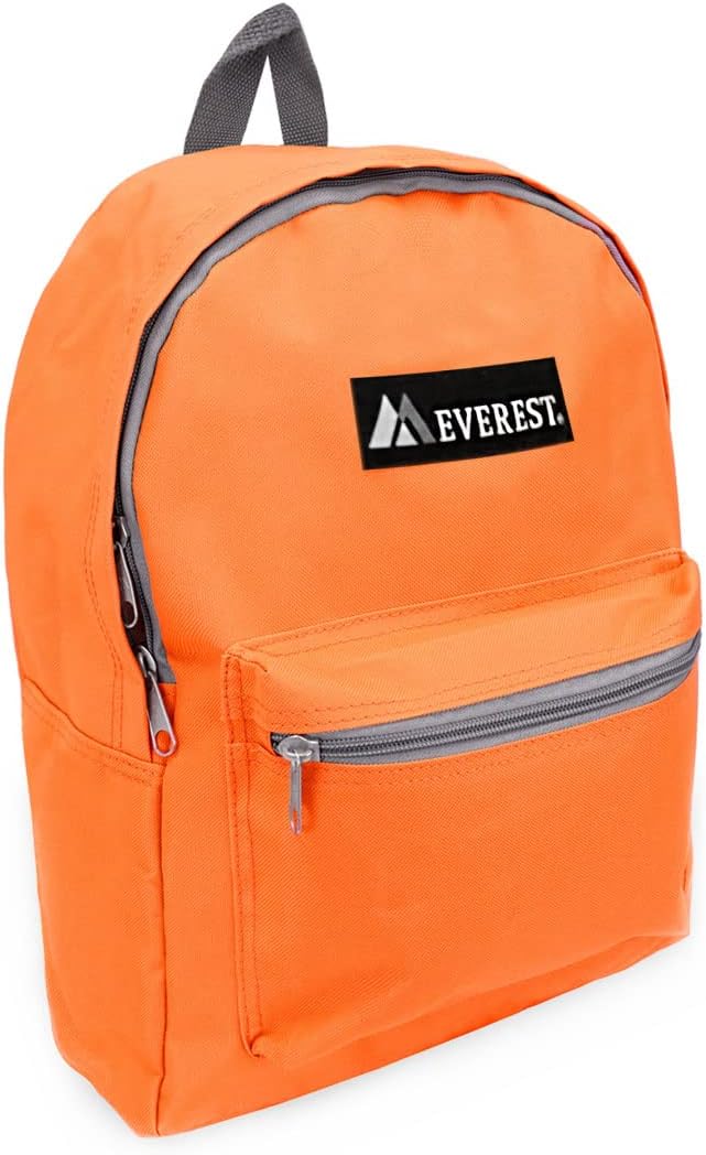 Everest 1045K Basic Backpack, 15", Orange