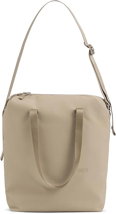 Urth Arkose 18L Utility Tote Bag - Water Resistant, Recycled, 13 Inch Laptop Tech Tote Bag with 9 Exterior & Interior Pockets
