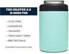 YETI Rambler 12 oz. Colster Can Insulator for Standard Size Cans, Seafoam (NO CAN INSERT)