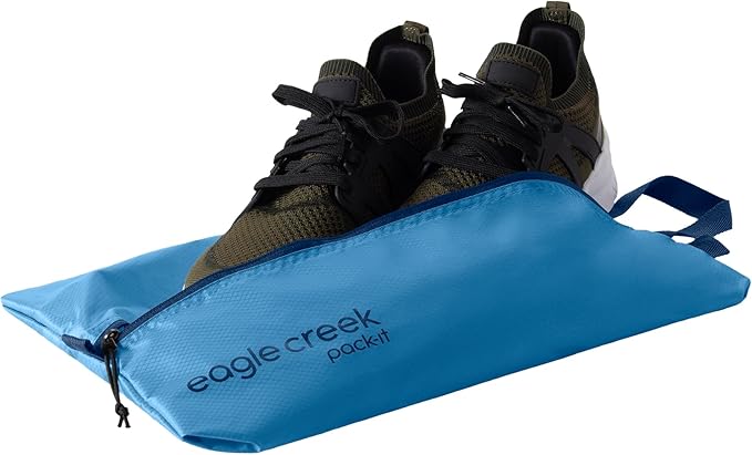 Eagle Creek Pack-It Reveal Shoe Sack - Breathable Shoe Storage Sack for Optimizing Luggage Space - Quick-Drying Material - Lightweight - Translucent Fabric - Washable - Ventilate