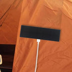 Solar Phone Panel Charger – Portable USB Battery Bank, 3W Solar-Powered Fast Charging Panel | Renewable Energy Charger | Compact Mobile Laptop Camera, Lightweight Outdoor Travel Camping Device