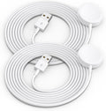 2Pack 5ft/1.5m for for Apple Watch Charger USB Magnetic Wireless Fast iWatch Charger Portable Compatible with iWatch Ultra/Series 9/8/7/6/SE/SE2/5/4/3/2/1