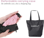 RUMBRELLA Mini Teflon Purse Umbrella With 99% UV Protection for Travel