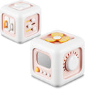 SOCBTNSO Busy Cube, Toys for 1 Year Old Girl Gifts, Montessori for Baby Girl, Travel Sensory Toys for Toddlers 1-3, Learning Fine Motor Skills| 1st Birthday Girl Gifts 6 9 12 Months