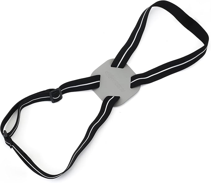 Luggage Straps Bag Bungees for Add a Bag Easy to Travel Suitcase Elastic Strap Belt (Gray, M)