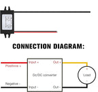 Weewooday 8 Pieces 12v to 5v Dc Converter Buck Module USB Output Power Adapter Dc Car Power Converter Regulator