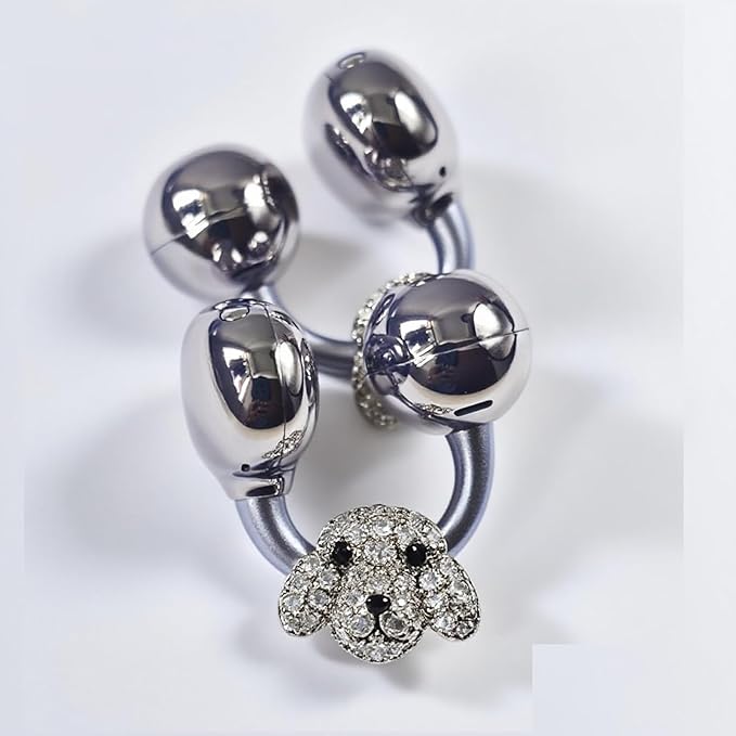 Rhinestone for Clip on Earbuds Open Ear Accessories, Elegant Zirconia Decorative Earphone Accessories, Removable Exquisite DIY Decoration