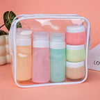 vodvob TSA Approved Travel Bottles Set, 16 Pack Leak Proof Silicone Refillable Containers for Toiletries, Perfect for Shampoo, Conditioner, Lotion & Travel Essentials (tz-1)