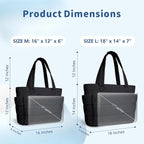 TOPDesign Puffer Tote Bag for Women, Lightweight Puffy Handbag with Compartments, Quilted Shoulder Bag for Work, Travel, Gym