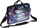 Laptop Shoulder Bag for Women Men, Waterproof Computer Case Messenger Bag Briefcase for Business Office Travel