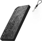 FLEXTAILGEAR 10000mAh Power Bank, Ultra-Lightweight Outdoor Portable Power Bank, Outdoor Travel Fast Charging Waterproof Carbon Fiber, Slim USB-C Power Portable Charger Battery Pack for Phones