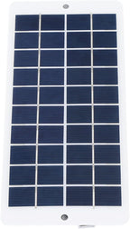 Airshi USB Output Solar Charging Panel, Portable Solar Panel Charger 4.5W 5V Monocrystalline Silicon for Camping