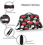 Laptop Shoulder Bag for Women Men, Waterproof Computer Case Messenger Bag Briefcase for Business Office Travel