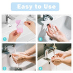 15 Pack Soap Sheets for Traveling, 300 Sheet Portable Soap Paper Disposable Hand Cleaner, Mini Scented Bath Slice Foaming Travel for Camping Outdoor Hiking Kids
