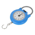 High Accuracy Mini Handheld Digital Luggage Scale with Hook Portable Electronic Pocket Scale for Travel and Home Use in Blue