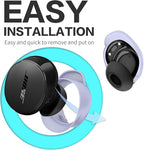 [3 Pairs] Ear Tips Covers for New Bose QuietComfort Earbuds, Sport Anti-Slip EarTips Silicone Anti Scratches Replacement Ear Covers Earbuds Accessories (S/M/L) (Purple)