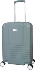 Jessica Simpson Countryside 21" Expandable 8-Wheel Spinner Carry On Luggage Suitcase, Chinois Green
