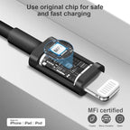 iPhone Charger Fast Charging USB C Charger Block Type C Charge iPad with 6FT C Chargers Cord Compatible with iPhone14/14 Pro Max/13/13Pro/12/12 Pro/11,iPad(Black)