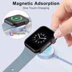 2Pack Blue for Apple Watch Charger USB Magnetic Wireless Fast iWatch Charger Portable Compatible with iWatch Ultra/Series 9/8/7/6/SE/SE2/5/4/3/2/1-[3.3FT]