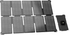 GEYOTO S35 Solar Panel 35W with USB-A and USB-C Ports,25% High Efficiency Folding Solar Panel,Portable Solar Charger Compatible with Phones,Power Bank,IP68 Waterproof Solar Charger for Backpacking