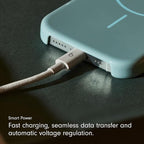 Beats USB-A to USB-C Woven Cable Fast Charging Durable and Tangle-Free Design Compatible Charger for Apple & Android Devices (1.5 m, 5 ft) - Surge Stone
