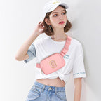 Gitus Customizable Gifts for Girls Age 6-8 8-10 Belt Bag Fanny Pack with Initial for Girls Birthday Gifts for Teenager Girls Teen Girl Gifts Trendy Stuff （Light Pink-Q）
