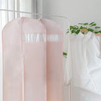 Suit Bag for Storage and Travel, (Set of 2 (23.3" x 50") Pink)