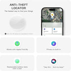 GPS Tracker for Vehicles, 1PCS Real Time GPS Tracker for Car Work with Find My (iOS Only),MINI Car Tracker Device Hidden,No Monthly Fee, Waterproof Car Tracker