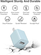 Fast Charger for Apple Watch Charger, Magnetic iWatch Charger to USB A Cable 3.3FT with USB A Wall Plug Adapter for Apple iWatch Series Ultra/10/9/8/7/6/SE/5/4/3/2 (Blue)