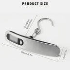 Luggage Scale, NEW 2.0 Portable Digital Suitcase Weight Scale with USB Charging, 110 Lb/50kg Luggage Scale with Hook, Travel Scale for Travel, Household and Outdoor