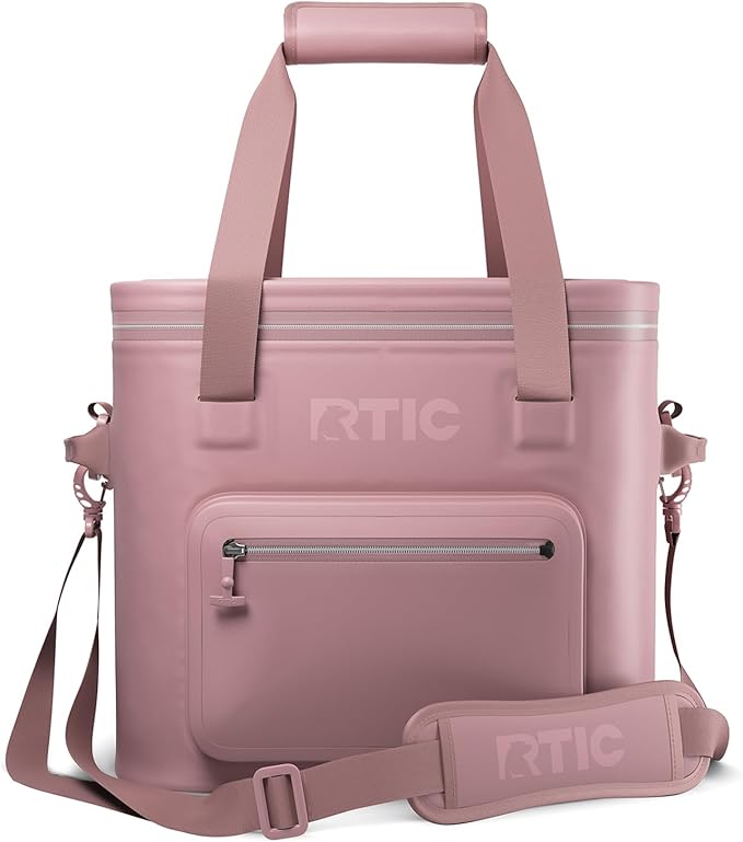 RTIC Ultra-Tough Soft Cooler Pro, Insulated, Waterproof, Leak Proof, Portable Floating Bag for Beverage, Drink, Lunch, Outdoor, Beach, Car, Camping, Picnic, Fishing, Boat