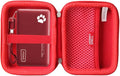 Hermitshell Hard Travel Case for INIU Portable Charger Smaller & Lighter 45W Fast Charging 10000mAh PD Power Bank Battery Pack (Only Case) (Red)