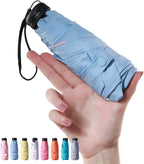 RUMBRELLA Mini Teflon Purse Umbrella With 99% UV Protection for Travel