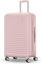American Tourister Stratum 3.0 Medium 24-Inch Spinner, Airline Approved, Durable Hardside Luggage, Expands 1.5", RightHeight™ Adjustable Handle, Pink Blush