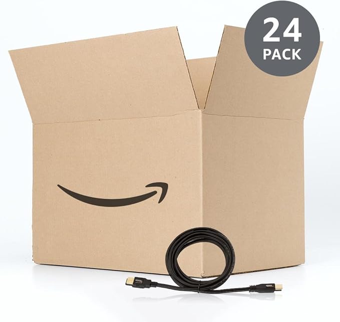 Amazon Basics USB-A to USB-B 2.0 Cable for Printer or External Hard Drive, Gold-Plated Connectors, Black, 10 Foot