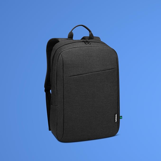 Lenovo 16” ECO Laptop Backpack - B210 - Travel Pack for Laptop or Tablet, Durable, Water-Repellent, Made from Recycled Material, Lightweight, Sleek Design for Travel, Business, Casual Backpack - Black