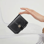 Small Wallet for Women Bifold Credit Card Holder RFID Blocking with Zipper Pocket