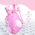 RHCPFOVR Kids Backpack for Girls - Girls Backpack 3-8 Ages Cherry for Kids 15 Inch School Bookbag for Kindergarten Elementary School Bookbag for Girl 1st 2nd Grade