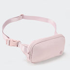 Pander Mini Belt Bag – Ultra Compact, Fits 6.7” Phone, Lipstick, Earbuds, Essentials, Small Crossbody Waist Purse, Pink