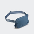 Pander Two Way Zipper Fanny Pack Nylon Everywhere Belt Bag for Women, Water Repellent Waist Packs, Crossbody Bags with Adjustable Strap (Indigo Blue).