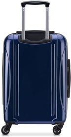 DELSEY PARIS Helium Aero Hardside Expandable Luggage with Spinner Wheels, Blue Cobalt, Carry-On Plus 21 Inch