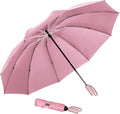 LANBRELLA Umbrella Windproof Compact Travel Umbrella Auto Open Close for Rain