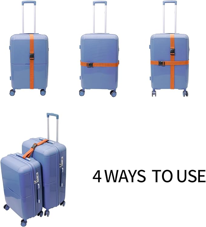 Luggage Straps 2-80Orange