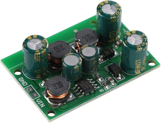 DC-DC Boost Converter Voltage Regulator Module Positive Negative Dual Output 12VDC for Power Supply and Circuit Projects