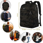 MATEIN 15.6 Inch Laptop Backpack, Sturdy Business Travel Laptop Bagpack, Sturdy Carry On Water-Resistant Daypack for Work College Bookbag Men Women Computer Backpack