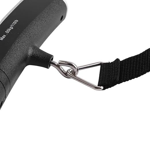 Luggage Scale, Suitcase Weighing Scale T-shaped Travel Portable Digital Hanging Scale, for Package Luggage