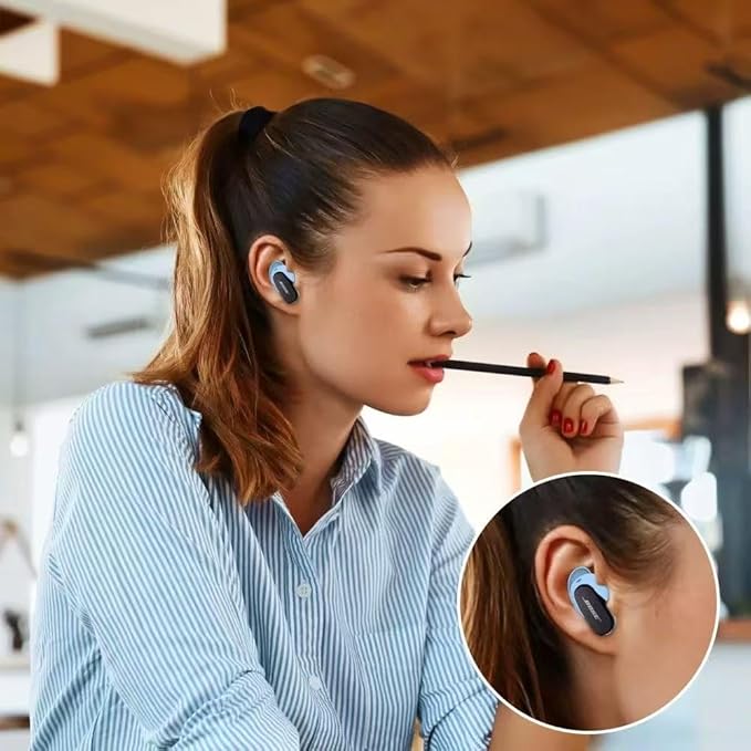 [3 Pairs] Replacement Ear Tips for Bose QuietComfort Earbuds II (2022) & Bose QuietComfort Ultra Earbuds (2023)- Anti-Slip Silicone Wingtip Covers Eartip Accessories